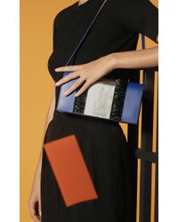 PERRIN Paris Blue La Vintage Clutch