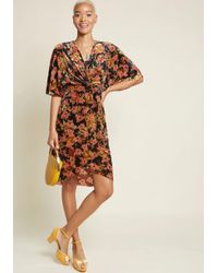 Dramatic depths velvet dress Clearance