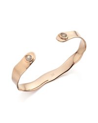 Monica Vinader | Pink Siren Thin Cuff | Lyst