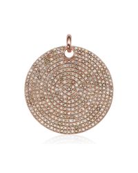 Monica Vinader | Pink Ava Large Disc Pendant | Lyst