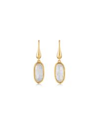 Monica Vinader | Metallic Vega Drop Earrings | Lyst