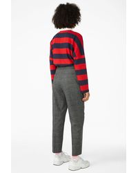 dressy tapered trousers