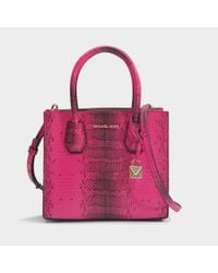 michael kors python pink