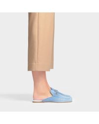 Tod's Blue Slide Denim