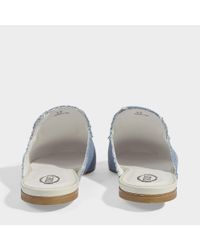 Tod's Blue Slide Denim