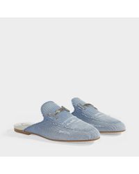 Tod's Blue Slide Denim