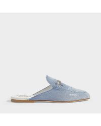 Tod's Blue Slide Denim