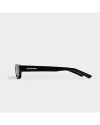 Balenciaga Sunglasses In Black Acetate Bb0075s | Lyst