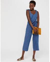 monsoon denim jumpsuit
