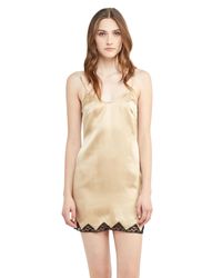 Morgan Lane Multicolor Gisele Nightgown In Nude