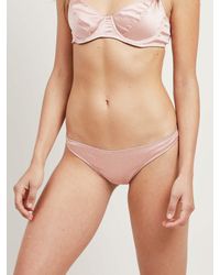 Morgan Lane - Pink Julia Thong In Misty Rose - Lyst