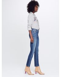 mother mid rise dazzler pardon my french