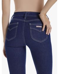 Mother The Country Doozy Ooh La La In Navy Blue Lyst