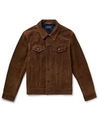 polo suede jacket