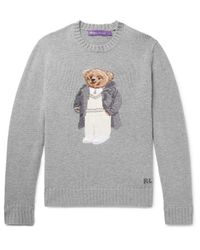 purple label polo bear