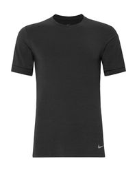 Nike Transcend Slim-fit Dri-fit Yoga T-shirt in Black for Men | Lyst UK
