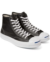 jack purcell leather high top