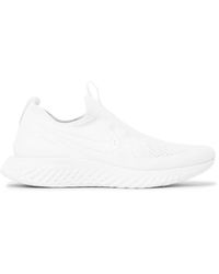 epic phantom react flyknit running sneaker