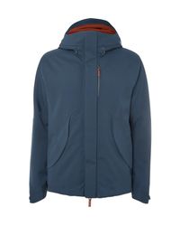 Loro Piana Cashmere Storm System Shell Hooded Down Ski Jacket in 