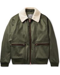 private white vc flight jacket