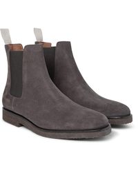 common projects suede chukka boots