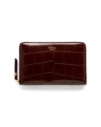 mulberry medium zip around wallet