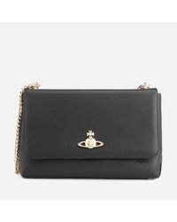 vivienne westwood balmoral large bolsa with flap