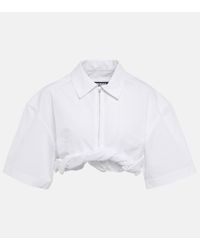 Jacquemus La Chemise Amaro in White | Lyst