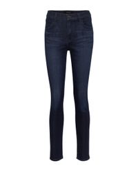 J Brand Jeans skinny Maria de tiro alto - Azul
