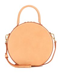 leather mansur gavriel crossbody circle bag