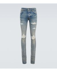 Amiri Jeans skinny distressed - Blu