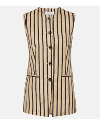 【Max Mara】コリンボ リネン トップ Max Mara Colimbo トップ | ニュートラル | FARFETCH JP