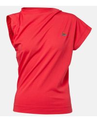 Vivienne Westwood Hebo Printed Cotton Top | Lyst