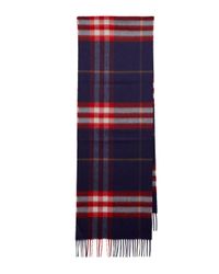 sciarpa burberry blu