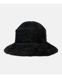 Saint Laurent Maglina Straw Bucket Hat in Natural | Lyst