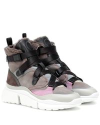 Chloé High-top sneakers for Women - Up to 50% off at Lyst.com