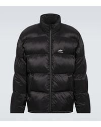 Balenciaga Ski Faux-Fur Jacket in Black for Men | Lyst