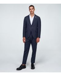 Traje para viajes Easy Wear Lardini de Lana de color Azul para hombre | Lyst