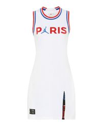 Vestido Jordan Nike de Raso de color Blanco | Lyst