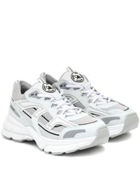 Axel Arigato Marathon R-trail Leather Sneakers in White - Lyst