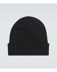 Balenciaga Black Bal Horizontal Allover Beanie for Men | Lyst
