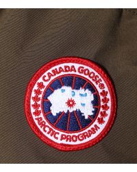 Parka Lorette à capuche matelassée Canada Goose en coloris Green