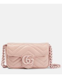 Leather belt bag Gucci Brown in Leather - 24910963