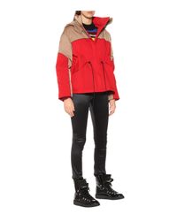 Veste matelassée à capuche KENZO en coloris Red