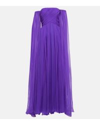 Valentino Silk Gown - Purple