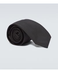 Cravatta in garbadine Re-Nylon da Uomo di Prada in Nero | Lyst