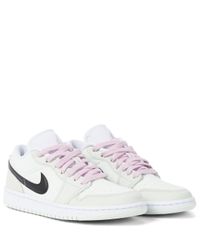 Zapatillas Air Jordan 1 con gamuza Nike de Cuero de color Blanco | Lyst
