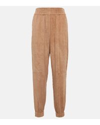 Brunello Cucinelli Cropped Joggers - Natural