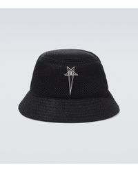Rick Owens X Champion® - Cappello da pescatore - Nero