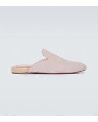 Christian Louboutin Slippers for - to off at Lyst.com